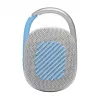 JBL Clip 4 Eco nešiojamas stereo garsiakalbis mėlynas, baltas 5 W
