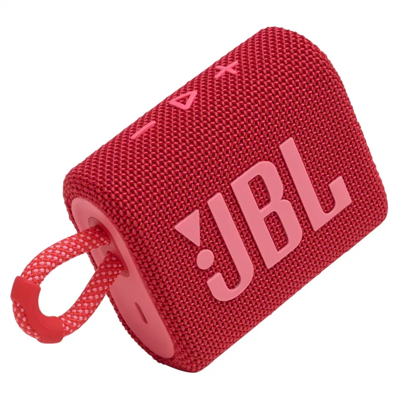 Nešiojamas garsiakalbis JBL GO 3 RAUDONAS, 3,81 cm (1,5 colio), 4,7 cm, 4,2 W, 110 - 20000 Hz, 85 dB, 4,2 W