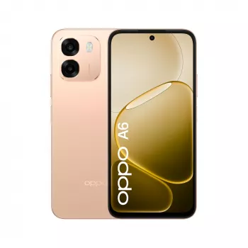 OPPO A6 17.1 cm (6.75 col.) Dual SIM Android 15 4G USB Type-C 6 GB 256 GB 6550 mAh Auksinis