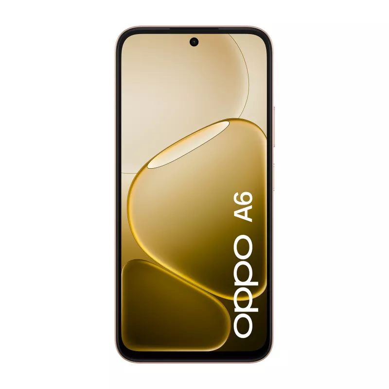 OPPO A6 17.1 cm (6.75 col.) Dual SIM Android 15 4G USB Type-C 6 GB 256 GB 6550 mAh Auksinis