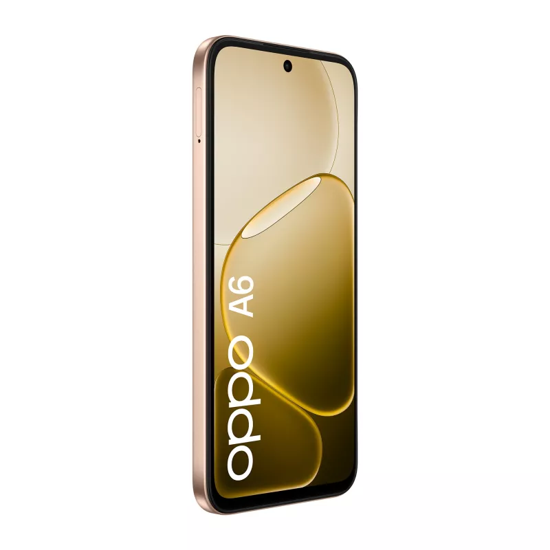 OPPO A6 17.1 cm (6.75 col.) Dual SIM Android 15 4G USB Type-C 6 GB 256 GB 6550 mAh Auksinis
