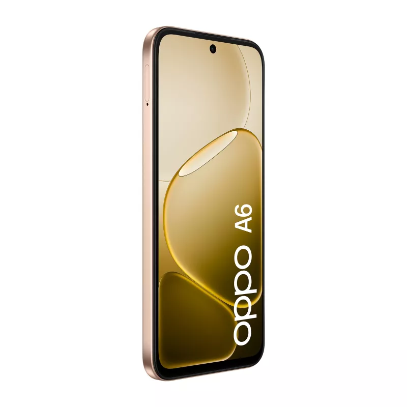OPPO A6 17.1 cm (6.75 col.) Dual SIM Android 15 4G USB Type-C 6 GB 256 GB 6550 mAh Auksinis