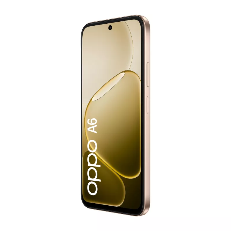 OPPO A6 17.1 cm (6.75 col.) Dual SIM Android 15 4G USB Type-C 6 GB 256 GB 6550 mAh Auksinis