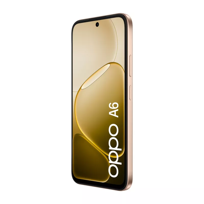 OPPO A6 17.1 cm (6.75 col.) Dual SIM Android 15 4G USB Type-C 6 GB 256 GB 6550 mAh Auksinis