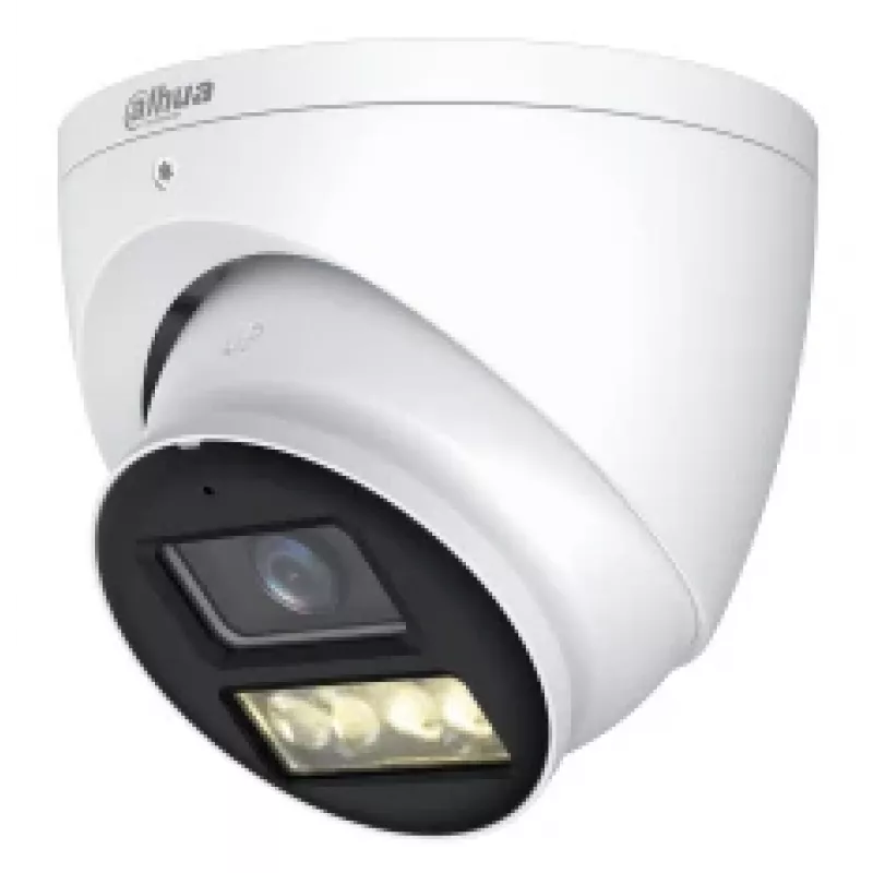 Dahua Technology Lite Dome IP stebėjimo kamera HAC-HDW1500T-IL-A — 2880×1620, 113,3° HFOV, 0,01 lx, lubos/siena, vidui ir lauke