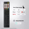 LED išmanusis televizorius Hisense 50A6S 50 colių (127 cm) QLED 4K Ultra HD, Direct-LED, DVB-T2/C/S2, Wi-Fi, HomeOS, juodas