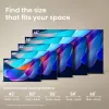 LED išmanusis televizorius Hisense 50A6S 50 colių (127 cm) QLED 4K Ultra HD, Direct-LED, DVB-T2/C/S2, Wi-Fi, HomeOS, juodas