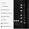 Hisense 85E8S 85 colių ULED 4K Mini LED išmanusis televizorius, 3840×2160, 400 cd/m², Wi‑Fi, HomeOS (Pilka)