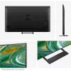 Televizorius Hisense 55E8S 55 col. (139,7 cm) QLED Mini LED 4K Ultra HD Smart TV HomeOS Wi‑Fi Pilka 400 cd/m²