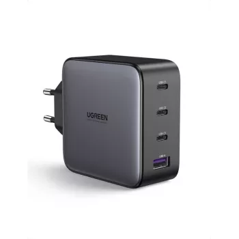 Kroviklis Ugreen Nexode 100W GaN USB-C USB-A Greitasis Krovimas 3 prievadai