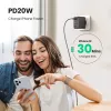 Kroviklis Ugreen Nexode 100W GaN USB-C USB-A Greitasis Krovimas 3 prievadai
