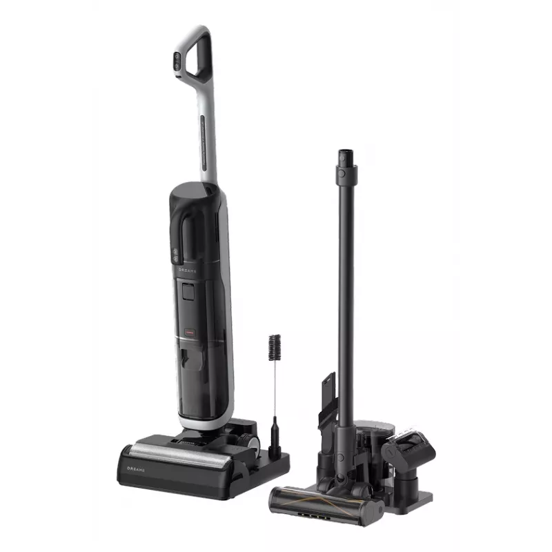 Belaidis dulkių siurblys Dreame H14 Dual Battery Dry & Wet Bagless – 18000 Pa, 380 W, 0,35 L, juodas