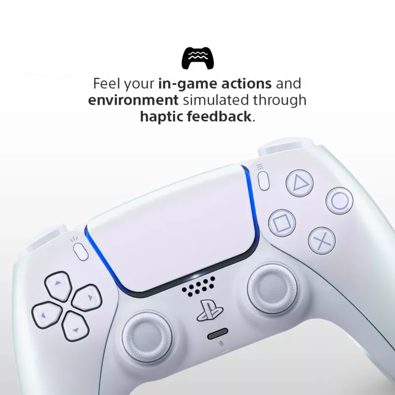 Sony DualSense v3 Pearl Bluetooth/USB žaidimų pultas Analoginis / Skaitmeninis PlayStation 5