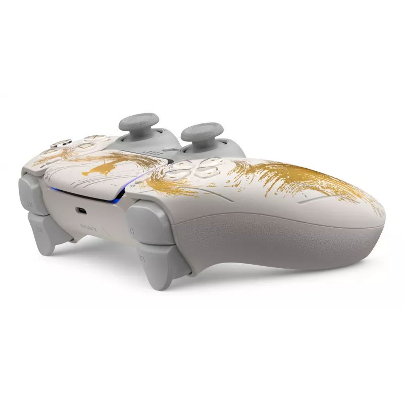 Sony DualSense Wireless Controller – Ghost of Yōtei Gold Limited Edition Auksinis, Baltas Bluetooth/USB Žaidimų Pultas Analoginis/Digitalinis Android, MAC, PC, PlayStation 5, iOS