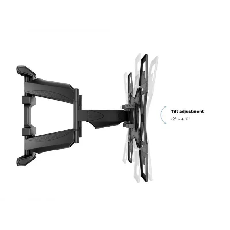 Laikiklis prie sienos MULTIBRACKETS M VESA Flexarm Full Motion Dual 400x400 40–70 colių ekranams, 45 kg, juodas