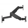 Multibrackets M Monitormount Wall Basic Dual 16 kg 17-32 colio juodas