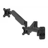 Multibrackets M Monitormount Wall Basic Dual 16 kg 17-32 colio juodas