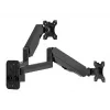 Multibrackets M Monitormount Wall Basic Dual 16 kg 17-32 colio juodas