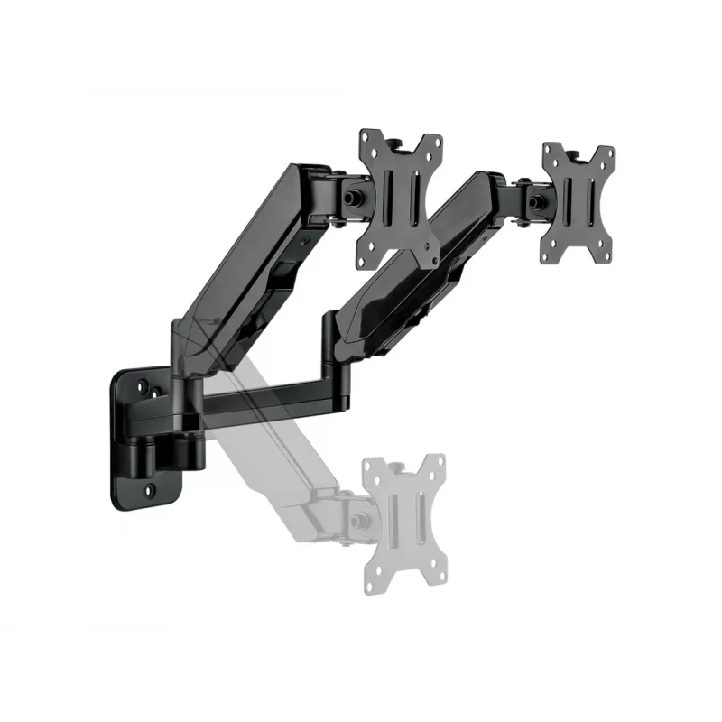 Multibrackets M Monitormount Wall Basic Dual 16 kg 17-32 colio juodas