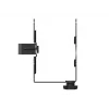Laikiklis CPU monitorio stovo tvirtinimui MULTIBRACKETS M Thin Client Holder 5kg, SFF, juodas