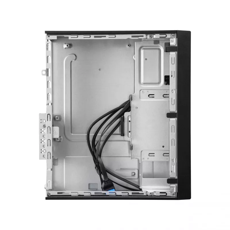 Korpusas CHIEFTEC DT-10B-300 Small Form Factor (SFF) juodas su 300 W TFX maitinimo šaltiniu