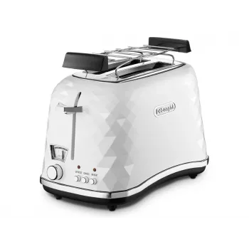 Skrudintuvas De’Longhi CTJ 2103.W, 2 griežinėliai, 900 W, juodas/baltas