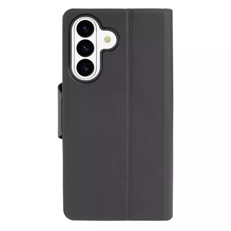 Cellularline Book Agenda 2 dėklas Galaxy A57 - knygos stiliaus dirbtinės odos dėklas su magnetiniu užraktu, stovo funkcija ir RFID/NFC apsauga bekontaktėms kortelėms
