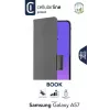 Cellularline Book - Dėklas Samsung Galaxy A57 knygelės tipo su kortelių kišene, magnetiniu užsegimu ir pilna prieiga prie mygtukų bei jungčių