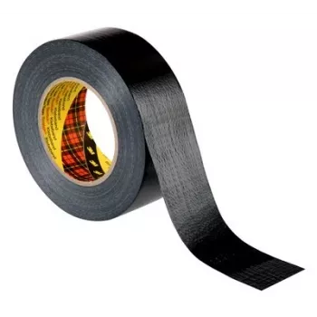 Lipni juosta 3M 2904D4850B, polietilenas, 50 m, 48 mm, juoda