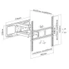 Techly ICA-PLB 344STY TV laikiklis 139,7 cm (55 col.) juodas