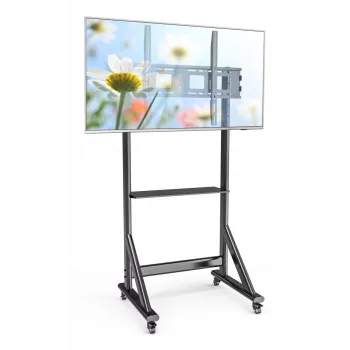 Techly ICA-TR7412 TV laikiklis/stovas 2,54 m (100 colių) juodas