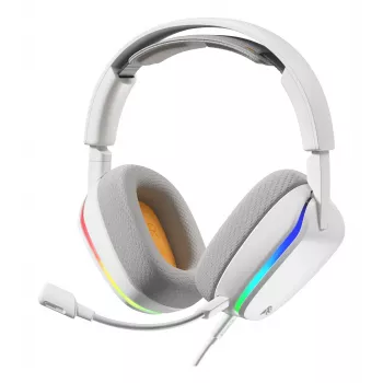 Glorious GHS Eternal RGB – Stereo RGB žaidimų ausinės, PC, PS5, PS4, Switch, baltos