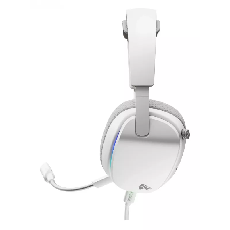 Glorious GHS Eternal RGB – Stereo RGB žaidimų ausinės, PC, PS5, PS4, Switch, baltos