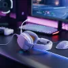 Glorious GHS Eternal RGB – Stereo RGB žaidimų ausinės, PC, PS5, PS4, Switch, baltos