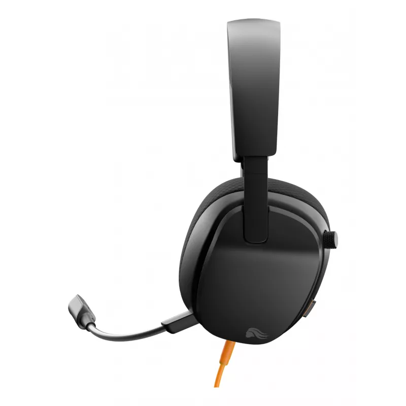 Glorious Gaming GHS Eternal – Stereo žaidimų ausinės, PC, PS5, PS4, Xbox, Switch, 3.5 mm, juodos