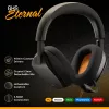 Glorious Gaming GHS Eternal – Stereo žaidimų ausinės, PC, PS5, PS4, Xbox, Switch, 3.5 mm, juodos