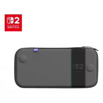 Dėklas kelioninis Turtle Beach PlayTrek Slim Case, skirtas Nintendo Switch 2, anglies juodas, 290×58×145 mm
