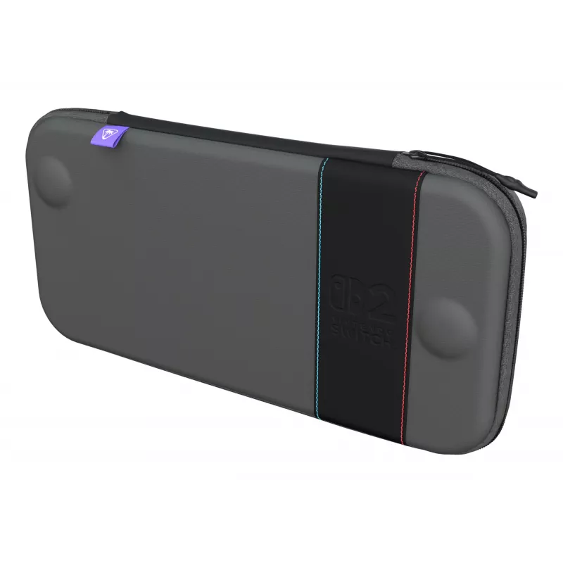 Dėklas kelioninis Turtle Beach PlayTrek Slim Case, skirtas Nintendo Switch 2, anglies juodas, 290×58×145 mm