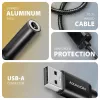 Axagon ADA-HA USB-A į 3,5 mm lizdą Hi-Res DAC garso adapteris, 384kHz/32bit, Stereo