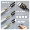 Axagon ADA-HA USB-A į 3,5 mm lizdą Hi-Res DAC garso adapteris, 384kHz/32bit, Stereo