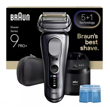 Foil skustuvas Braun Series 9 Pro+ 9667CC sidabrinis nerūdijantis plienas