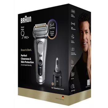 Foil skustuvas Braun Series 9 Pro+ 9667CC sidabrinis nerūdijantis plienas