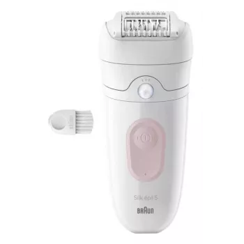 Braun Silk-epil 5-000 epiliatorius su 28 pincetais, rožinis