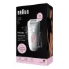 Braun Silk-epil 5-000 epiliatorius su 28 pincetais, rožinis