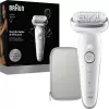 Braun Silk-epil 9 Sidabrinis