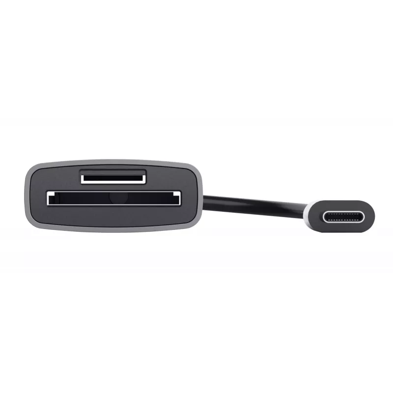 Trust 24136 kortelių skaitytuvas USB 3.2 Gen 1 (3.1 Gen 1) Type-C, aliuminis
