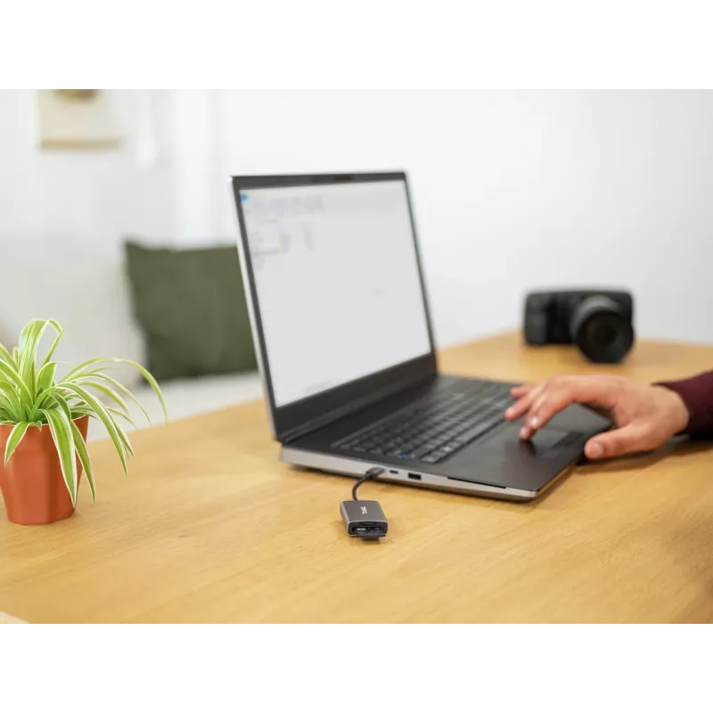 Trust 24136 kortelių skaitytuvas USB 3.2 Gen 1 (3.1 Gen 1) Type-C, aliuminis