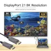 ACT AK4174 DisplayPort 2.1 aktyvus optinis kabelis 40 m juodas