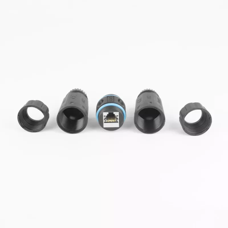 ACT SD6522 CAT6A ekranuotas lauko IP68 RJ45 movinis jungtuvas