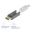 ACT keitiklis Mini DisplayPort į DisplayPort, skirtas DisplayPort aktyviems optimsiams kabeliams su atjungiamu jungtuku